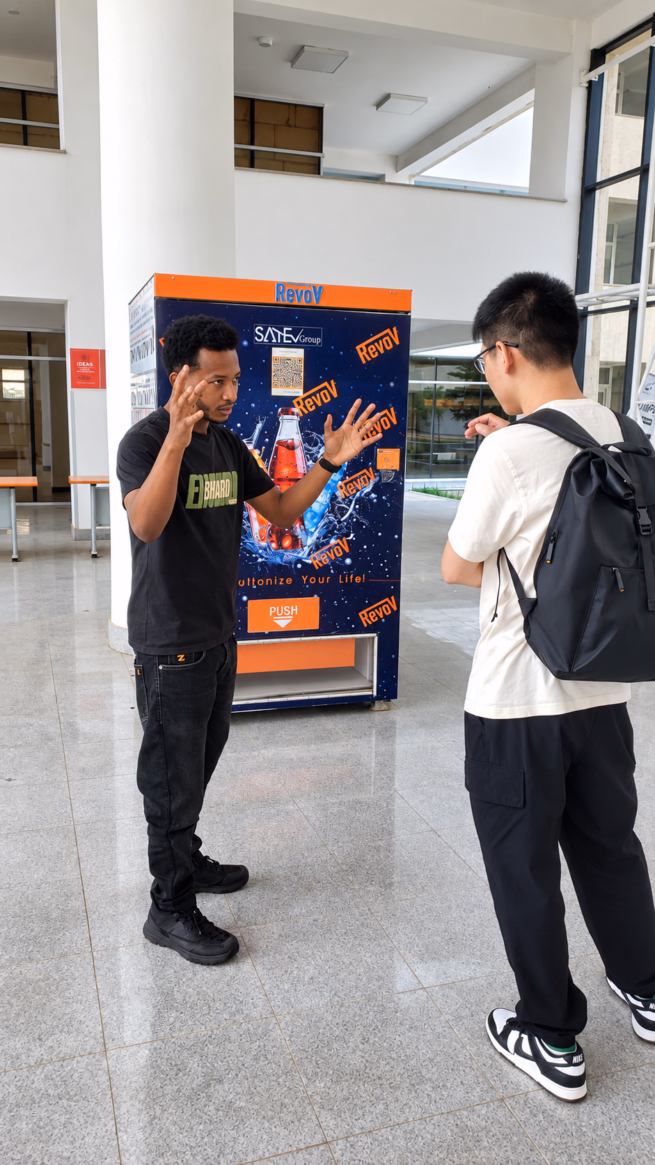 RevoV customer interaction 3